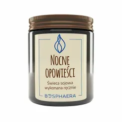 Świeca Sojowa Nocne Opowieści 190 g - Bosphaera