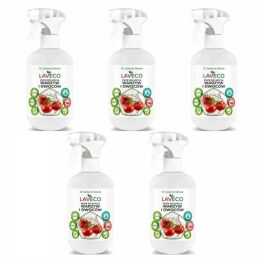 5 x Naturalny Płyn do Mycia Warzyw i Owoców 0,5 l - Laveco