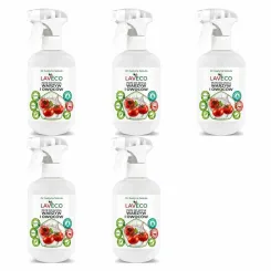 5 x Naturalny Płyn do Mycia Warzyw i Owoców 0,5 l - Laveco