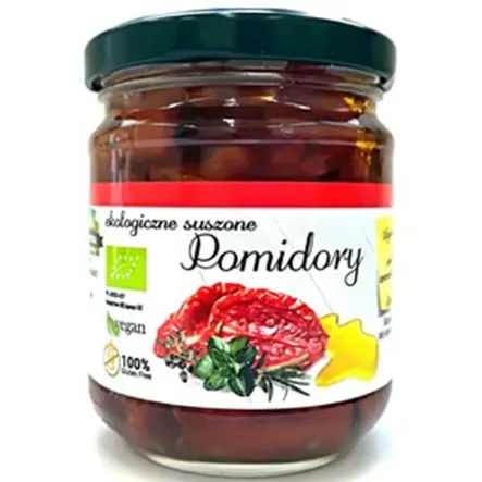 Suszone Pomidory W Oleju Bio 180 G - Farma Świętokrzyska