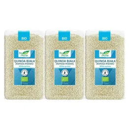 Zestaw 3 x Quinoa Biała (Komosa Ryżowa) Bio 1 kg - Bio Planet