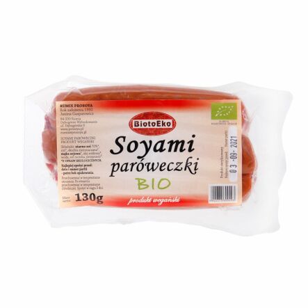 Paróweczki Wegańskie Bio 130 g BiotoEko - Parówki - Przecena Krótka Data Minimalnej Trwałości