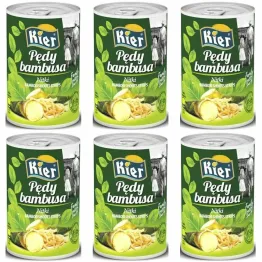 6 x Pędy Bambusa 400 g (200 g) - Kier