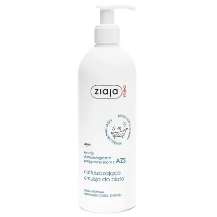 Natłuszczająca Emulsja do Ciała AZS 400 ml - Ziaja Med