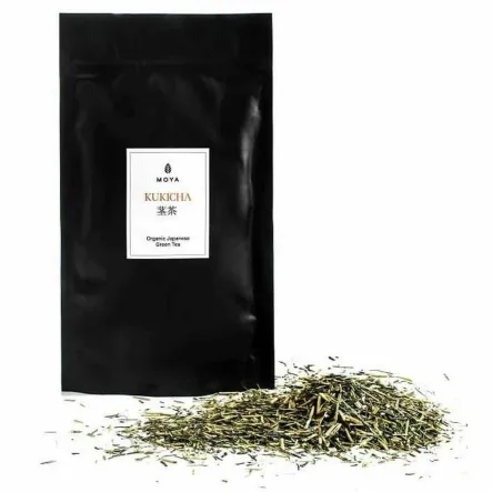 Kukicha Oryginalna Japońska Zielona Herbata BIO 100 g - Moya