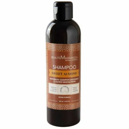 Szampon Łagodzący do Włosów z Olejem Migdałowym 250 ml - Beaute Marrakech