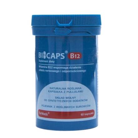 Bicaps Witamina B12 60 Porcji Formeds