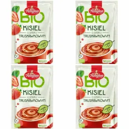 4 x Kisiel o Smaku Truskawkowym Bezglutenowy BIO 30 g - Amylon
