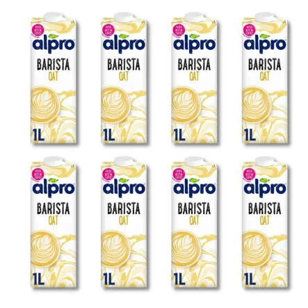 8 x Napój Owsiany Barista 1 l - ALPRO