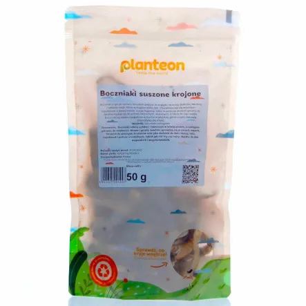 Boczniaki Suszone Krojone 50 g - Planteon (data: 30.09.2025)