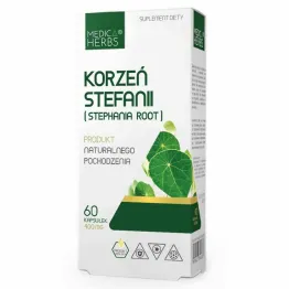 Korzeń Stefanii (Stephania Root) 400 mg 60 Kapsułek - Medica Herbs