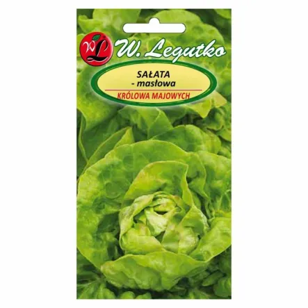 Sałata Masłowa May King (Królowa Majowych) Nasiona 1 g - Legutko
