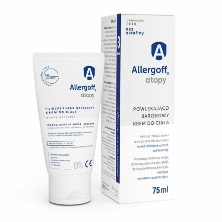 Allergoff Atopy - Powlekająco Barierowy Krem do Ciała 75 ml - ICB Pharma