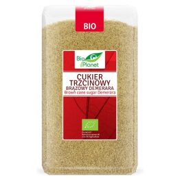 Cukier Trzcinowy Brązowy Bio 1 kg - Bio Planet
