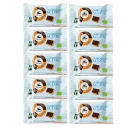 10 x Herbatniki Orkiszowe z Mleczną Czekoladą Fair Trade Bio 28 g - Alce Nero