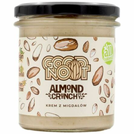 Krem z Migdałów Crunchy 300 g - Good Noot (data: 21.11.2025)