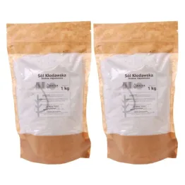 Zestaw 2 x Sól Kłodawska Drobna Niejodowana 1 kg - Natur Planet
