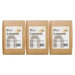 3 x Mąka Jasna z Płaskurki Typ 700 1 kg - Naturalnie Zdrowe