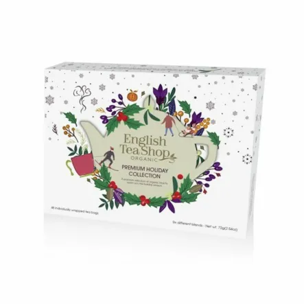 Premium Holiday Collection Zestaw Herbat Bio 72 g 48 Saszetek - English Tea Shop