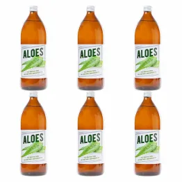 Zestaw 6 x Sok z Aloesu 1 l  Farma Card  