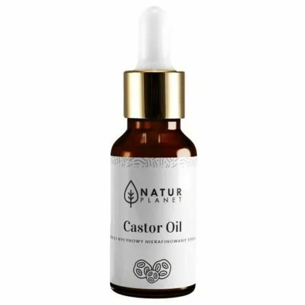 Olej Rycynowy Nierafinowany Kosmetyczny 30 ml - Natur Planet
