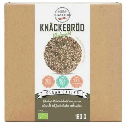 Pieczywo Chrupkie KETO BIO 160 g - CLEAN EATING