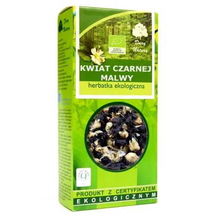 Kwiat Czarnej Malwy Eko 25g - Dary Natury 