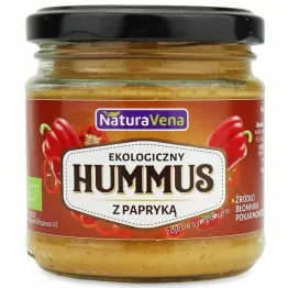 Hummus Paprykowy Bio 185 g - NaturAvena