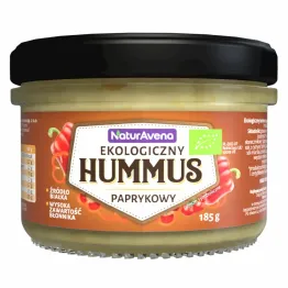 Hummus Paprykowy Bio 185 g - NaturAvena