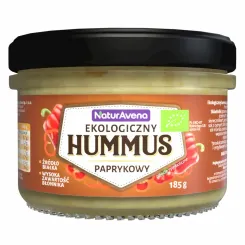 Hummus Paprykowy Bio 185 g - NaturAvena