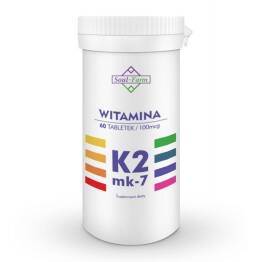 Witamina K2Mk7 100 mcg 60 Tabletek - Soul Farm