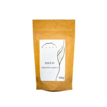 Kaolin Glinka Biała Spożywcza 100 g - Nanga 