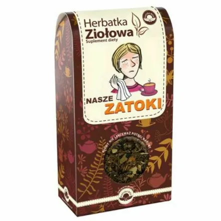 Herbatka Ziołowa NASZE ZATOKI 80 g - Natura Wita