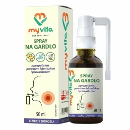 Spray na Gardło Dla Dzieci i Dorosłych 50 ml - MyVita