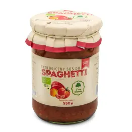 Sos Pomidorowy do Spaghetti  Eko 550 g - Dary Natury
