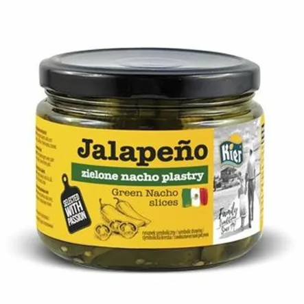 Papryka Jalapeno Nacho Plastry 320 g/196 g - Kier