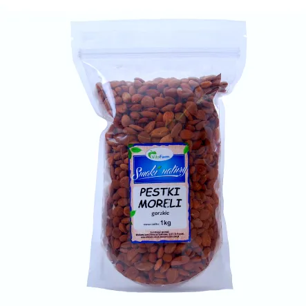 Pestki Moreli Gorzkie 1 kg Vitafarm