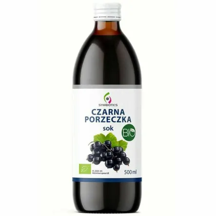 Czarna Porzeczka Sok Bio 500 ml - Symbiotics