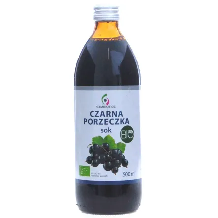 Czarna Porzeczka Sok Bio 500 ml - Symbiotics