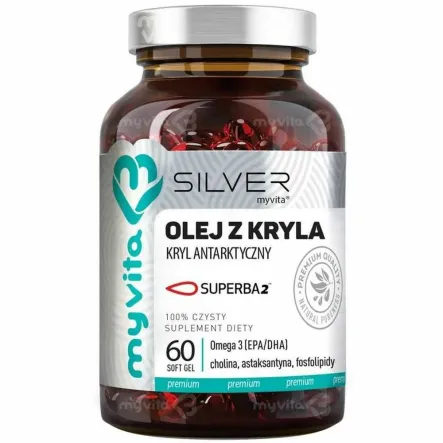 Silver Pure Olej z Kryla 60 Kapsułek - MyVita