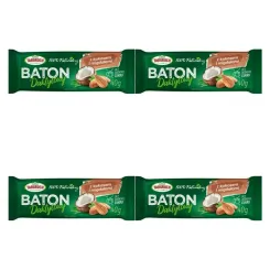 4 x Baton Daktylowy Kokos i Migdały 40 g - Targroch