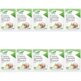 Zestaw 10 x Cukier Waniliowy z Wanilią Bourbon Bio 15 g - Bio Planet