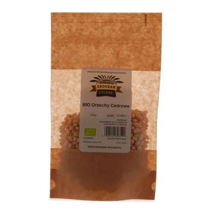 Orzechy Cedrowe BIO 100g - Ekogram Zielonki