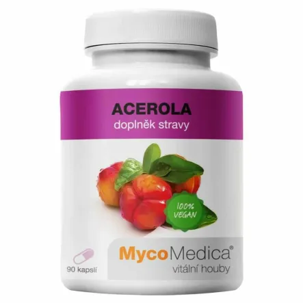 Acerola 90 Kapsułek Vege - MycoMedica