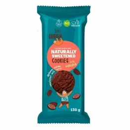 Ciastka z Kakao Bio Bez Dodatku Cukru 130 g - Super Fudgio