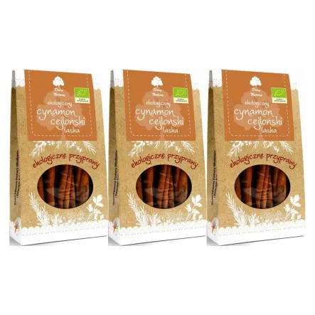 3 x Cynamon Cejloński Eko Laska 30 g - Dary Natury