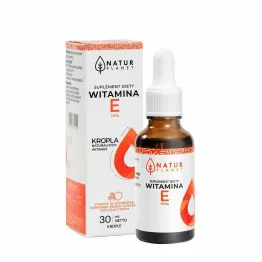 Witamina E w Kroplach 12 mg 30 ml - Natur Planet