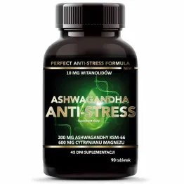 Ashwagandha Anti - Stress 90 Tabletek - Intenson