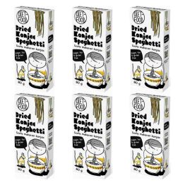 6 x Suchy Makaron Konjac Spaghetti 80 g - Diet-Food