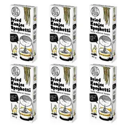 6 x Suchy Makaron Konjac Spaghetti 80 g - Diet-Food
